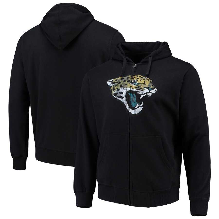 Men's Jacksonville Jaguars G III Sports by Carl Banks Primary Logo Full Zip Hoodie Black,We sell and wholesale Men's Jacksonville Jaguars G III Sports by Carl Banks Primary Logo Full Zip Hoodie Black on line form chian!